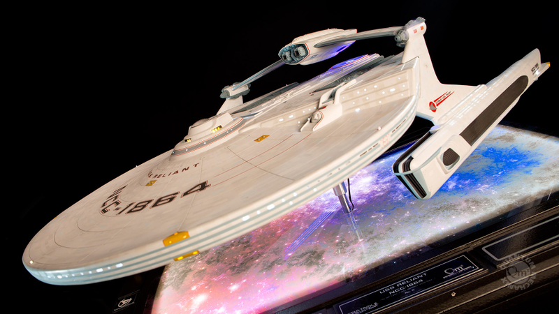 Illustration for article titled The prettiest and most expensive Miranda-Class Starship you've ever seen